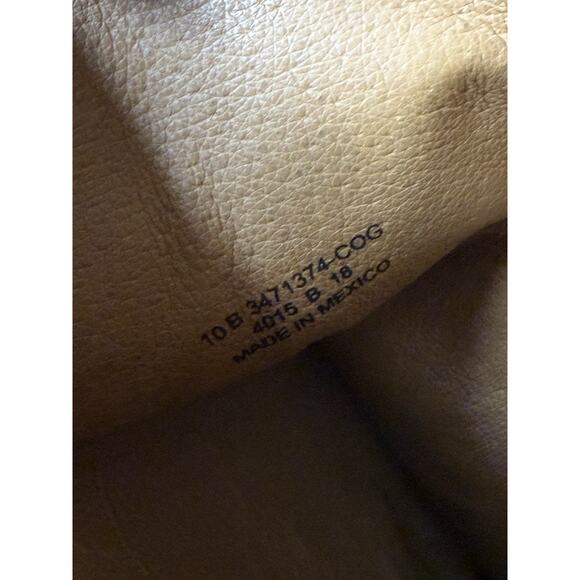 Frye Melissa Button Riding Boots Brown Leather Size 8.5 Distressed Classic - Picture 10 of 10